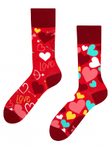 Hearts - Socks Good Mood