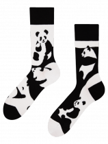 Abstract Panda - Socks Good Mood