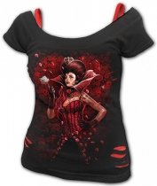 Queen Of Hearts - Ladies 2in1 Spiral