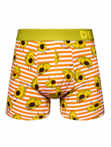 Funny Avocado - Mens Fitted Trunks - Good Mood