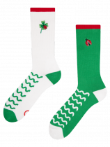 Ladybug on Four-leaf Clover - Socks Sport - Good Mood