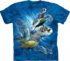 Find 9 Sea Turtles - T-Shirt The Mountain