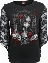 Full of Woe - Lace Longsleeve Damska