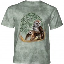 Celtic Owl Magic Green - The Mountain