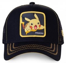 Pikachu Pokemon Black - Šiltovka Capslab
