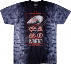 Led Zeppelin Uk Tour 1971 - Liquid Blue