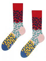 Farebné Fazuľa - Ponožky Good Mood