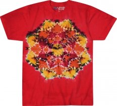 Red Mandala - Liquid Blue
