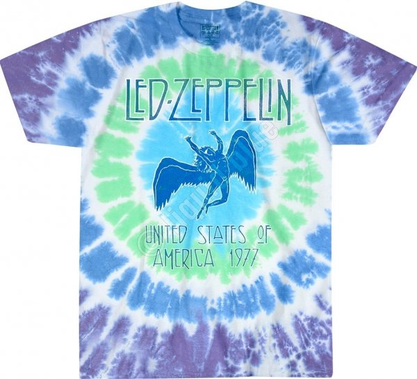 Led Zeppelin Ramble On - Liquid Blue