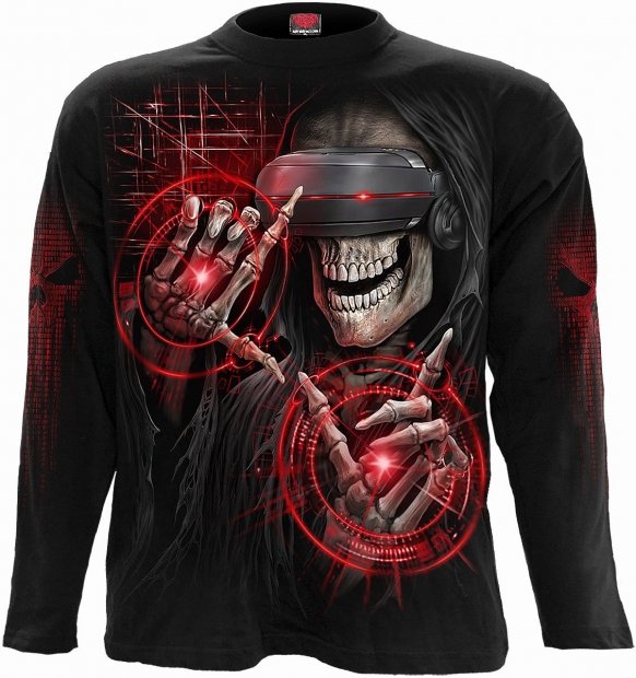 Cyber Death - Longsleeve Spiral