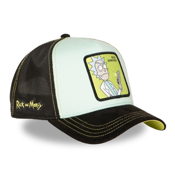 Czapka Rick Sanchez Trucker  - Kšiltovka Capslab