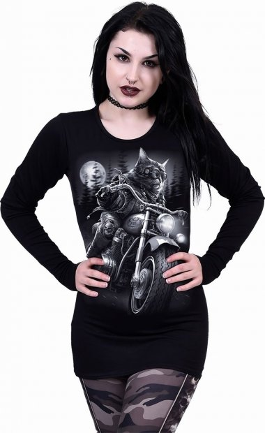 Nine Lives - Baggy Top Spiral – Ladies
