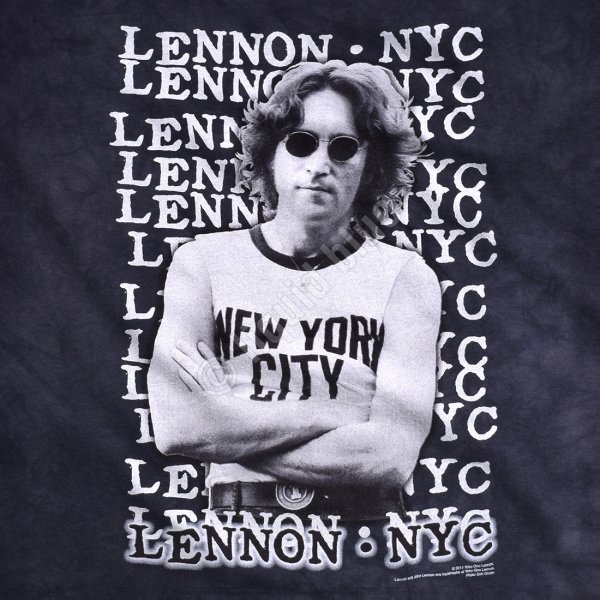 John Lennon NYC - Liquid Blue