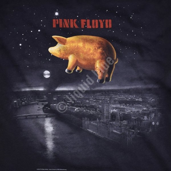Pink Floyd Pigs Over London - Liquid Blue