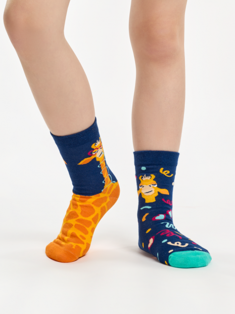 Vtipná žirafa - Ponožky Pro Děti - Good Mood