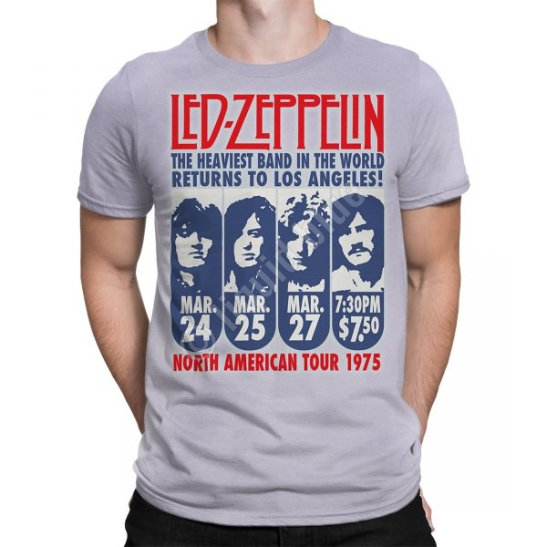 Led Zeppelin LA 1975 - Liquid Blue