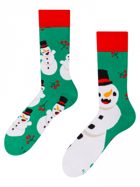 Pan a paní sněhulákovi - Teplé Ponožky