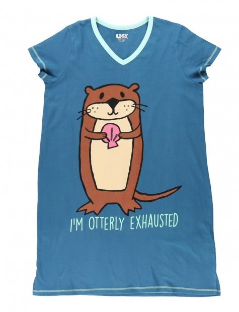 Otterly Exhausted Nightshirt - Noční košilka - LazyOne