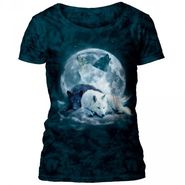 Ying Yang Wolf - The Mountain Dámské