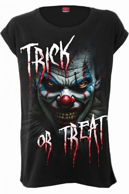 Trick or Treat  - Ladies Loosefit Spiral