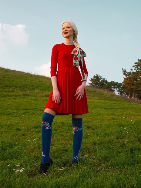Wild Flowers - Knee Socks Good Mood