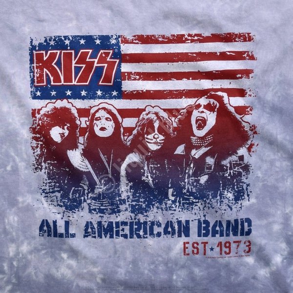 KISS All American Band - Liquid Blue