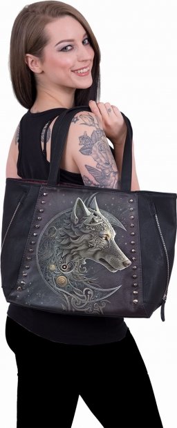 Celtic Wolf- Tote Bag Spiral