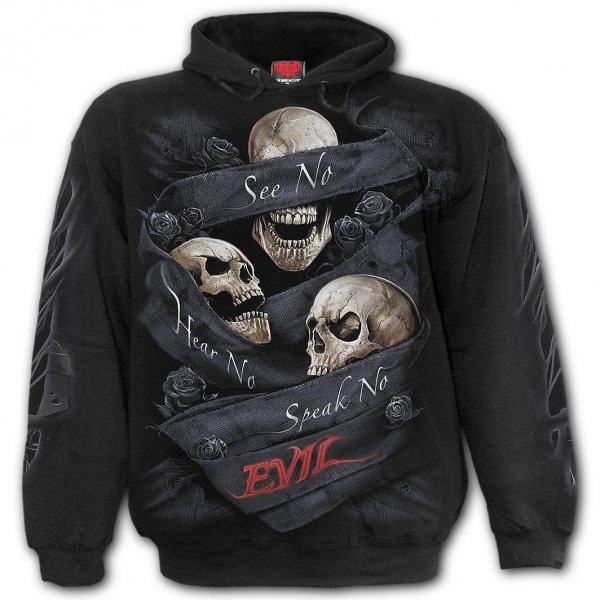 See No Evil - Hoodie Spiral