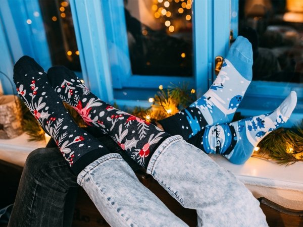 Christmas Ornament - Socks Good Mood