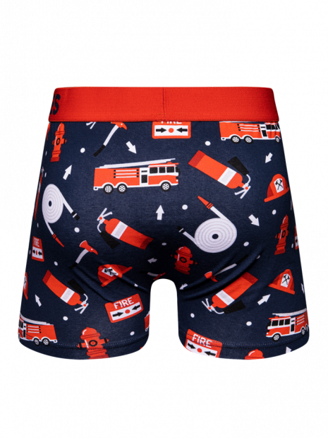 Firefighter - Mens Fitted Trunks
