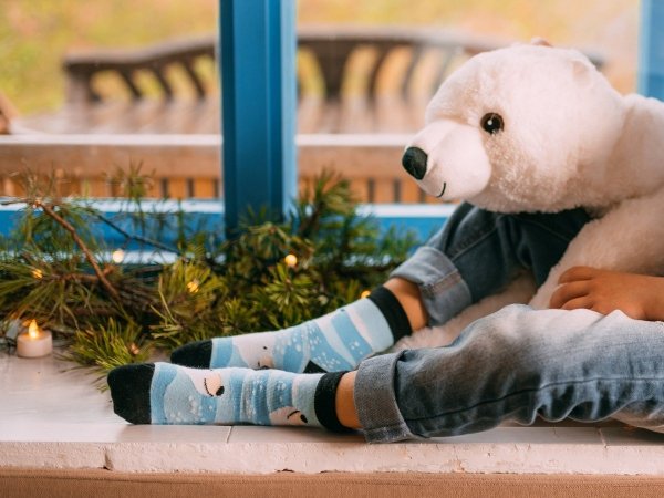 Polar Bear - Junior Socks - Good Mood