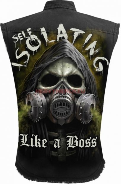 Self Isolation - Sleeveless Denim Spiral