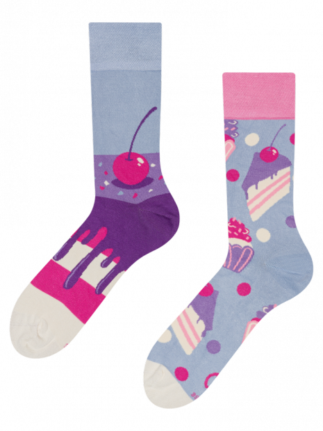 Cherry Cake - Socks Good Mood