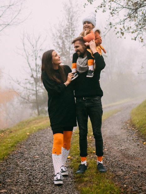 Fox - Junior Winter Socks - Good Mood