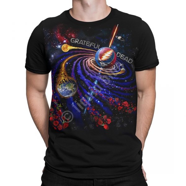 Gratefull Dead Steal Your Orbit - Liquid Blue