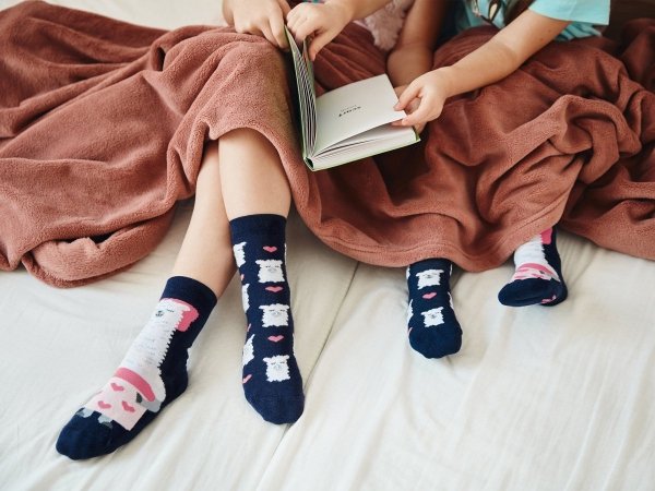 Night Llama - Junior Socks - Good Mood