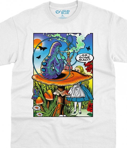 Alice Pop Art - Liquid Blue