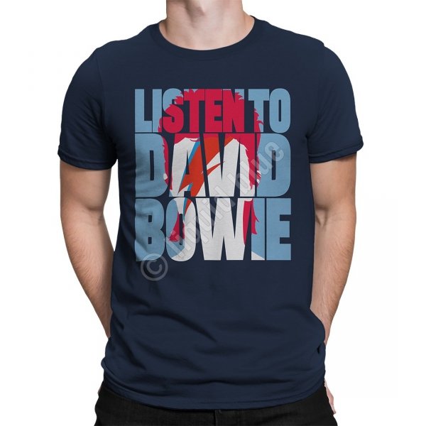 David Bowie - Listen to Bowie - Liquid Blue