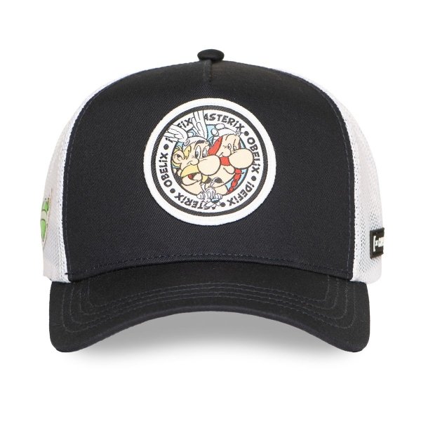 Czapka Asterix i Obelix Trucker BW - Capslab
