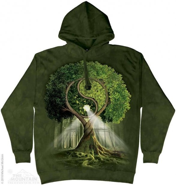 Yin Yang Tree - Bluza The Mountain