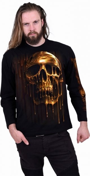 Dripping Gold  - Longsleeve Spiral