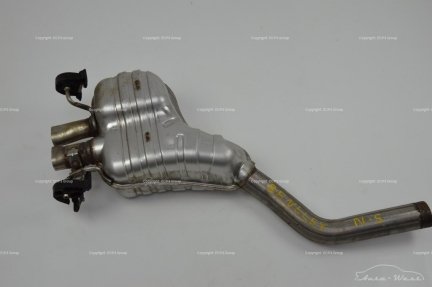 Bentley Continental GT GTC Rear left exhaust muffler silencer