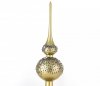 złoty szpic na choinkę / Weihnachtsbaum Ornamente - Spitz / Christmas tree ornaments - crest