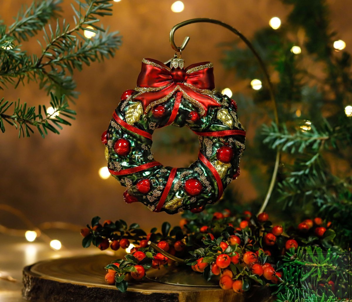 Christmas bauble wreaths sale