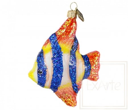 Christmas bauble Angelfish - 10cm