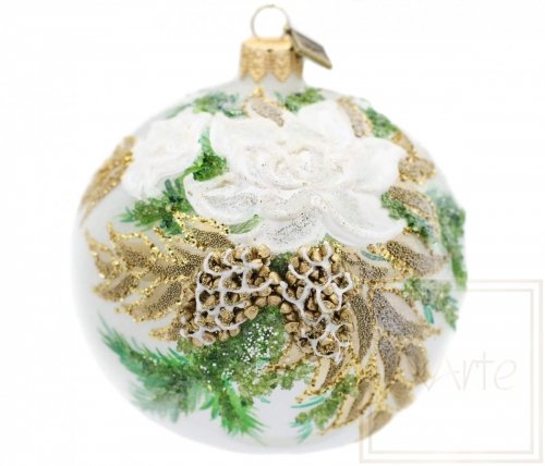 Christmas ornament Ball 10 cm – Forest beauty