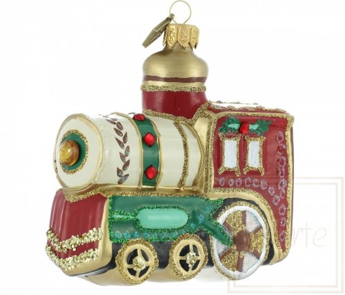 Christmas bauble Locomotive 10cm – Dream Travel