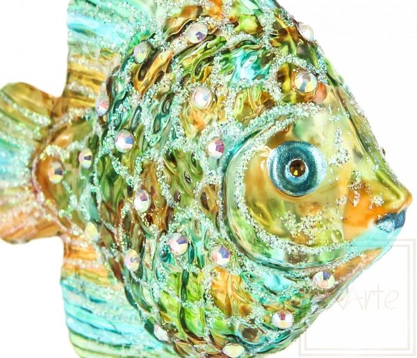bombki rybki na choinkę / Fisch 9cm - Licht