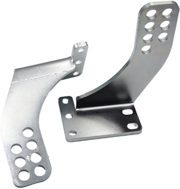 Uchwyty MOD.100/12/36 na słupek do napędów z otworami 12mm: CAME, ROGER, FAAC, Genius, DTM, Proxima, Hato, Tousek itd.