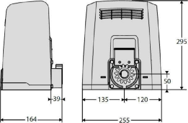 Zestaw BFT DEIMOS ULTRA BT B600 EE KIT do 600kg bram przesuwnych